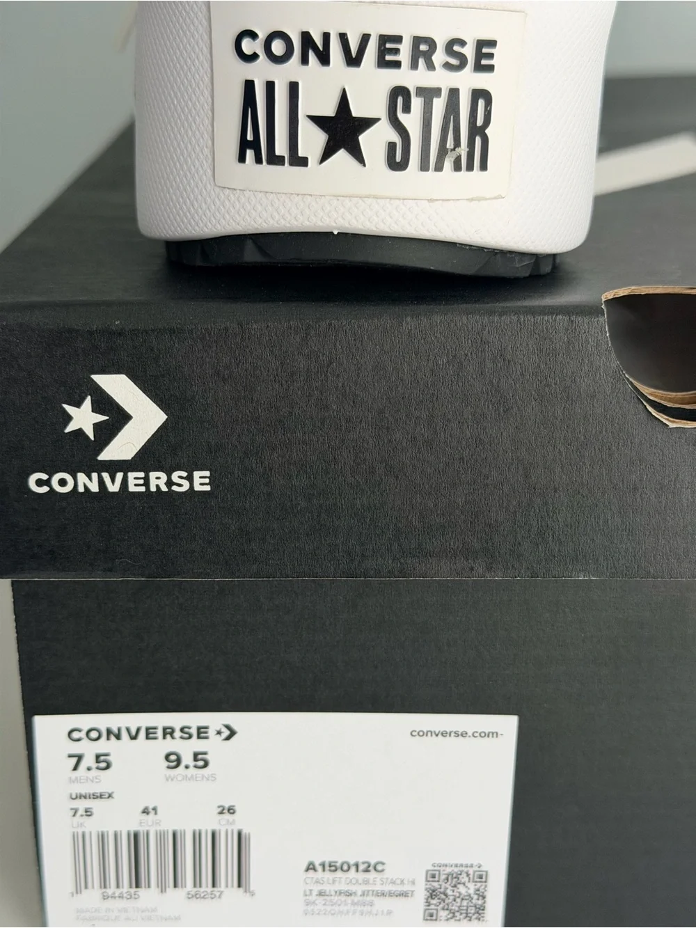 Converse Pink High-Top Platform Sneaker